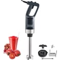 thumbnail image 1 of VEVOR Commercial Immersion Blender, 500 Watt Heavy Duty Hand Mixer, Variable Speed Kitchen Stick Mixer with 304 Stainless Steel Blade, Multi-Purpose Portable Mixer for Soup, Smoothie, Puree, Baby Food, 1 of 9