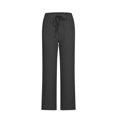 thumbnail image 4 of LSLJS Pantalon Grand Décontracté pour Femmes, Printemps, Couleur Unie, Taille Élastique, Coton et Lin, Polyvalent, Jambe Droite, Pantalon de Travail pour Femmes, 4 of 6