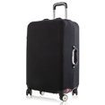 thumbnail image 1 of Stretch Luggage Cover Suitcase Covers Text Letter Printed Travel Accessories Printed Dust Cover 18''-28'' Inch Protective Case Black L, 1 of 6