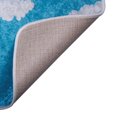 thumbnail image 2 of Fire Truck Area Rug, Blue/Red/Grey, 2 of 2