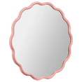 thumbnail image 3 of Bouclair Miroir Rose à Bords Festonnés, 3 of 8