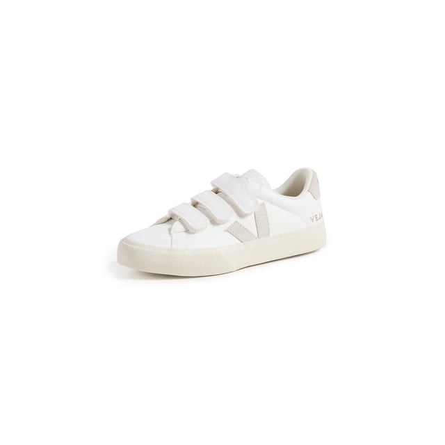 Veja Espadrilles à Logo Recife pour Femmes, Extra Blanches Naturelles, 10 Moyen US