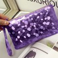 thumbnail image 3 of Women Wallet PU Leather Purses geometric pattern zip wallet Zipper Closing wallet Handbag Girl Ladies Geometric Pattern Handbag, 3 of 8