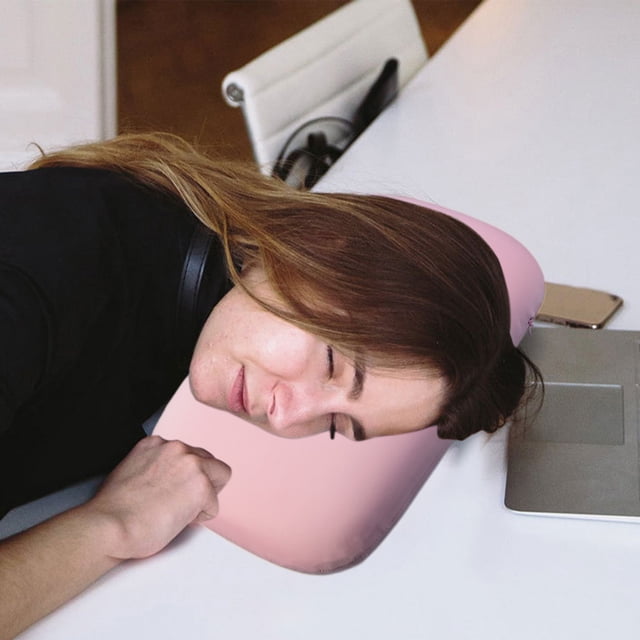 Fwttom Pillow Neck Protection Pillow Core to Help Sleep Cervical Pillow Knitted Super Soft Pillow