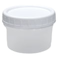 thumbnail image 2 of XIPYYKM 1 Paquet-4 OZ Contenant de Rangement pour Congélateur, Petit Contenant en Plastique avec Couvercle à Vis, Contenant Rond pour Aliments, Contenant à Soupe Réutilisable Compatible Micro-Ondes/lave-Vaisselle, 2 of 9
