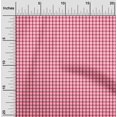 thumbnail image 2 of oneOone Cotton Poplin Pink Fabric Check Sewing Material Print Fabric By The Yard 42 Inch Wide, 2 of 5