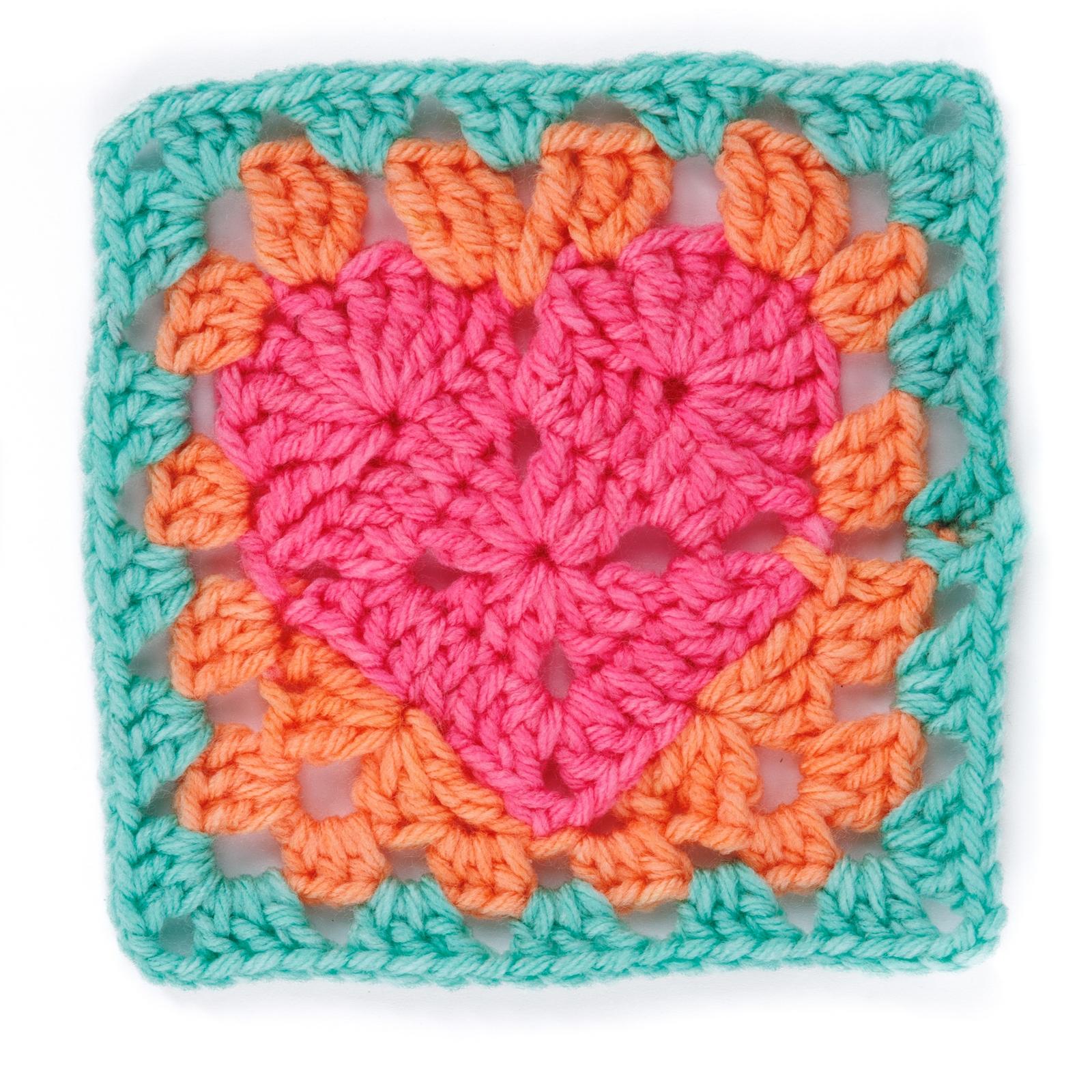 Red Heart® AIO Sweet Hearts™ #4 Worsted (Medium) Acrylic Yarn, Candy Heart 8.8oz/250g 440 Yards