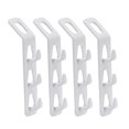 thumbnail image 2 of TIELUTT Clothes Hanger Connector Hooks 2024 Space Saving Hanger Extender Budding Store Storage Bags Fabric Boxes for Storage Closet with Lid Container Store Storage Baby Cloth Organizer Storage, 2 of 7