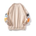 thumbnail image 3 of Pompotops Nouveaux Chandails pour Hommes Automne et Hiver 2021, Hauts Imprimés à Manches Longues et Col Rond Tendance pour Hommes, Chandails Graffiti Mode Grande Taille en Solde, 3 of 3