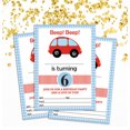 thumbnail image 2 of Darling Souvenir White Birthday Invitation Card 28 Pcs Fill or Write In Blank Invites Printable Party Supplies 5 x 7 Inches, 2 of 5