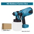 thumbnail image 2 of 800ML Portable Electric Spray Gun Cordless Paint Sprayer Household Electric Paint Sprayer Compatible For 18V Battery ,Easy to Use, 2 of 6