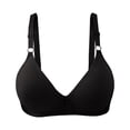 thumbnail image 2 of Bras For Women Sexy Up Wireless Solid Color Underwear Adjustable Breathable Comfort Support Anti Drop Bra, 2 of 7
