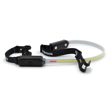 STKR Concepts Work Light 00192 FLEXIT; For Use With Automotive Tasks/DIY projects/Camping; 20 Inch Flexible Light Band; Hang Hook; 1000 High/400 Medium/100 Low Mode Lumens; 3.7 Volt; LED