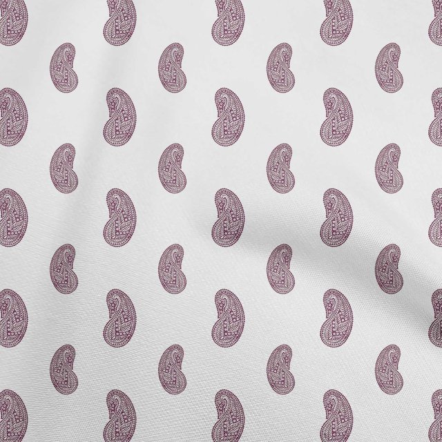 oneOone Polyester Spandex Dark Magenta Fabric Block Craft Projects Decor Fabric Printed By The Yard 56 Inch Wide-ME