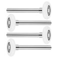 thumbnail image 2 of FRCOLOR 4 Pcs Rouleaux de Porte de Garage avec Tige Nylon pour Fonctionnement Silencieux Rouleaux de Rail pour Matériel de Remplacement de Porte de Garage, 2 of 9