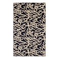 thumbnail image 1 of Linon Calibri Sasha Polypropylene 4'3"x7'3" Rug in Blue and Bone, 1 of 6