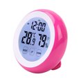 thumbnail image 1 of Touch screen alarm clock, round seat clock, electronic hygrometer clock, 1 of 7