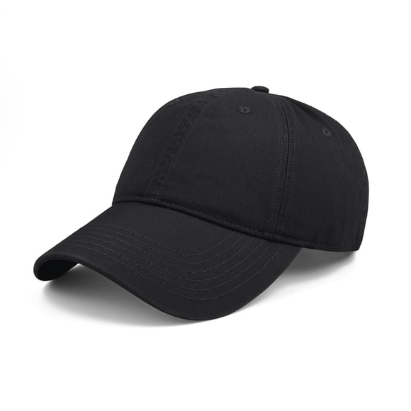 TOPTIE Mens Cotton 6 Panel Unstructured Baseball Cap Adjustable Sun Hat with Storage Box
