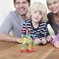 thumbnail image 4 of A 50Pc Slide Block Marble Run Game - Diy Building Toy With 30 Balls, Educational Stem Fun For Kids, Plastic Material, 4 of 8