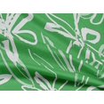 thumbnail image 4 of oneOone Rayon Green Fabric Florals Dress Material Fabric Print Fabric By The Yard 56 Inch Wide-R68, 4 of 4