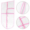 thumbnail image 1 of BRIGHTFUFU Sac de Robe de Danse Transparent Sac à Vêtements Protection contre la Poussière avec Poches pour Parents 1 Ensemble, 1 of 8
