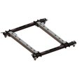 thumbnail image 1 of PullRite Fifth Wheel Trailer Hitch Rail Adapter 4439 ISR Series; 25000 Pound Capacity, 1 of 3