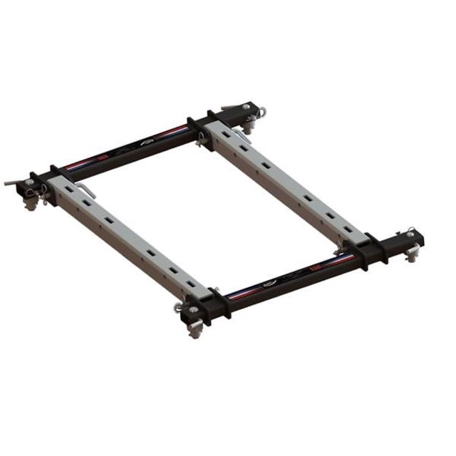 PullRite Fifth Wheel Trailer Hitch Rail Adapter 4439 ISR Series; 25000 Pound Capacity