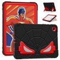 thumbnail image 1 of Étui Robuste Super Héros Enfants Sécuritaire en Silicone TPU PC à Armure Rigide pour Samsung Tab A9 A8 Plus Tablette Support Antichute Antichoc Noir Rouge Tab A8 10.5 2021, 1 of 6