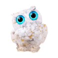 thumbnail image 3 of GUOOL Desktop Decoration Collection Small Owl Sculpture for Bookshelf Indoor Table white, 3 of 9