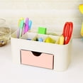 thumbnail image 4 of Chmadoxn Office Storage & Organization, Multi Functional Desktop Organizer Drawer Student Stationery Organizer Jewelry Cosmetics Desk Organizer Box Plastic Desktop Organizer, 4 of 6