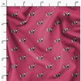 thumbnail image 2 of Soimoi Poly Georgette Fabric Great Dane Dog Fabric Prints by Yard 52 Inch Wide, 2 of 6