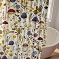 thumbnail image 3 of TIELUTT Rideau de Douche en Tissu Taille de Rideau de Douche Beige Japonais Rideaux de Douche pour Salle de Bain et Rideaux de Douche Turquoise pour Salle de Bain Doublure de Rideau de Douche Transparente Robuste Rideau de Douche avec Ventouses et, 3 of 5