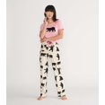 thumbnail image 2 of Little Blue House T-Shirt de Pyjama à Manches Courtes pour Femmes, Ours Rose, 2 of 3