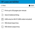 thumbnail image 2 of Laser Printer HP LaserJet M209d Black and White w/ Duplex, 2 of 9