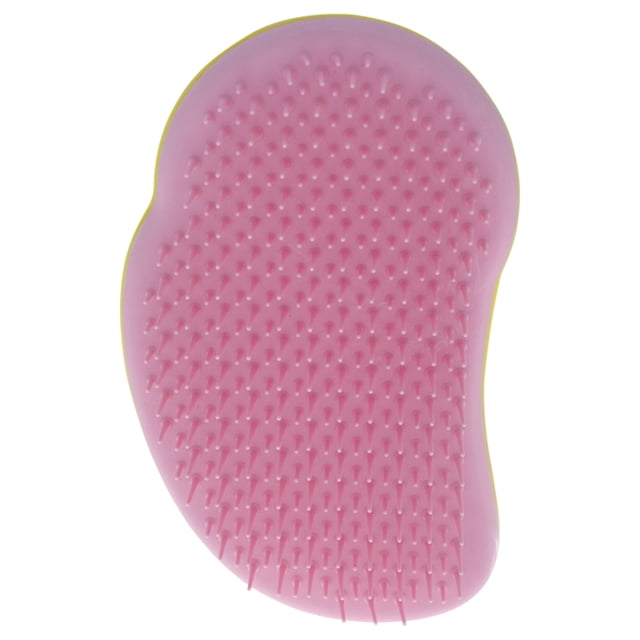La Brosse Démêlante Originale - Lemon Sherbet par Tangle Teezer pour Femmes, Conçue avec des Poils Rose Doux et un Dos Jaune. Parfaite pour Démêler les Cheveux Mouillés et Traités de Couleur, Minimiser l'Arrachage et la Perte de Cheveux.