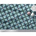 thumbnail image 3 of Soimoi Black Rayon Fabric Arrow & Diamond Geometric Print Fabric by the Yard 42 Inch Wide, 3 of 5