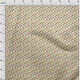 thumbnail image 4 of oneOone Rayon Light Yellow Fabric Colorful Dinosaur Cartoon Sewing Material Print Fabric By The Yard 56 Inch Wide, 4 of 5