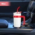 thumbnail image 4 of 40 OZ Tumbler with Handle Leak Proof Reusable Water Bottle, 4 of 8