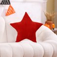 thumbnail image 4 of XYAIYT Halloween Solid Color Five Point Star Pillow for Holiday Party Decoration and Home Ornament with Short Soft Fabric Sofa and Bed Cushion Multipurpose Use for Cozy Relaxation, 4 of 6