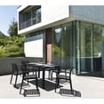 thumbnail image 4 of Compamia Ares 55" Resin Patio Dining Table in Black, 4 of 4