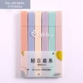 thumbnail image 5 of TopLLC 10ml Soft Head Highlighter Pen Students Use Fluorescent Marker Pen Soft Color Marking Key Marking Pen Light Color Large Capacity Color Pen Graffiti pen, 5 of 5