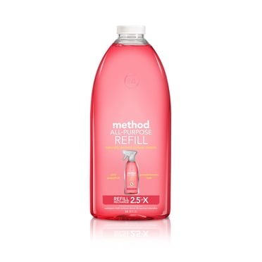 Method, Recharge de nettoyant multi surfaces, Pamplemousse rose, 2.0 L