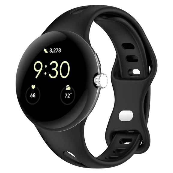 Hearth & Gear Sporty Breathable Silicone Watch Band Sweatproof Water Proofing And Comfortable Wearing Experience Compatible With Smartwatch Wrist Watch with Mens Solar Powe Wv200 Steel for Men Ga2100