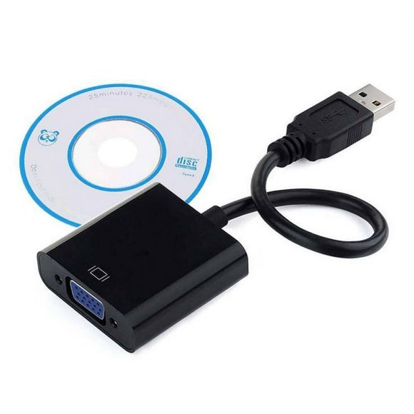 NEW High quality USB 3.0 To VGA Video display Adapter Cable PC full HD external video card compatible