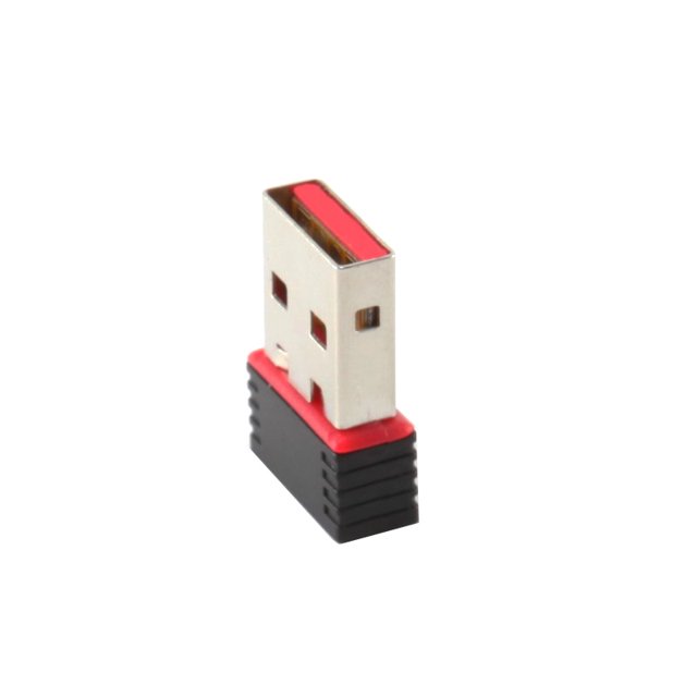 axGear Sans Fil N Nano WiFi USB Adapter Réseau Sans Fil Ethernet avec un design compact Rouge et Noir. Idéal pour Ordinateurs Portables et de Bureau, Prend en Charge les Normes Sans Fil 802.11n, jusqu'à 150 Mbps de Vitesse de Transfert, et des Protocoles de Sécurité Avancés comme WPA/WPA2. Compatible avec USB 2.0 et la Fonctionnalité plug-and-play.