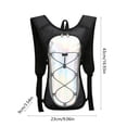 thumbnail image 3 of Sokhug Sac à Dos d'Hydratation Léger, Sac à Dos de Course avec Réservoir d'Eau 2 L, Sac de Jour Hydro pour Cyclisme Randonnée Rave pour Hommes Femmes, 3 of 6