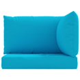 thumbnail image 2 of vidaXL Pallet Cushions 3 pcs Light Blue Oxford Fabric, 2 of 5