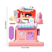 Pretend Play Toys,Pretend Play Sets,Christmas Pretend Play Toys for Girls,Playing House Children's Funny Toys Simulated Houses Styling Tools Kitchen Hamburgers Desserts Beauty Handbag Playing House