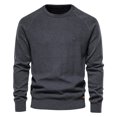 thumbnail image 1 of CEHVOM Men's O-neck Sweater Soft Casual Sweaters For Men Classic Pullover Sweaters With Ribbing Edge, 1 of 3