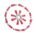 thumbnail image 1 of Ruiboury 100pack/lot Stand Out Unique Tassel DIY Tassel Accessory For Keychain Gifts pink-Silver 5Set, 1 of 6